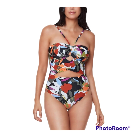 Bar III Other - NWOT Bar iii cutout bandeau, XL, multicolored